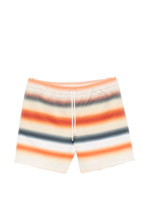 Loewe Loewe Paula's Ibiza Men Striped Swim Shorts