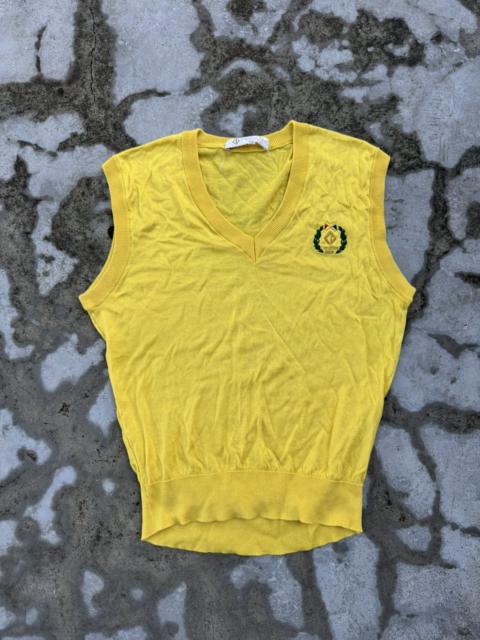 Other Designers Christian Dior Monsieur - Authentics Christian Dior Sports Big Logo College Wool Vests