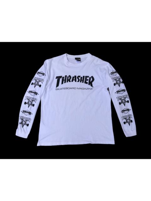 Other Designers Thrasher - Vintage Thrasher Skateboard Magazine Long Sleeve Tshirt
