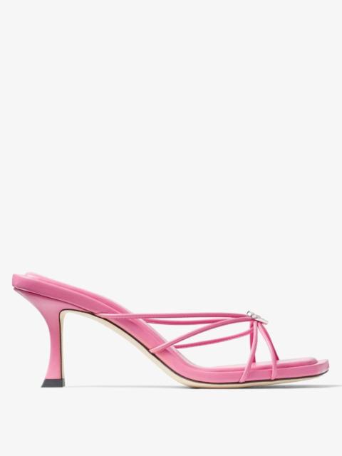 JIMMY CHOO Jimmy Choo Indiya 70mm Leather Mule Sandals