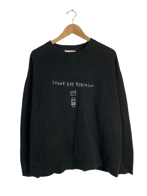 Other Designers Jean-Michel Basquiat - Jean Michel Basquiat Sugar Ray Robinson Sweatshirt