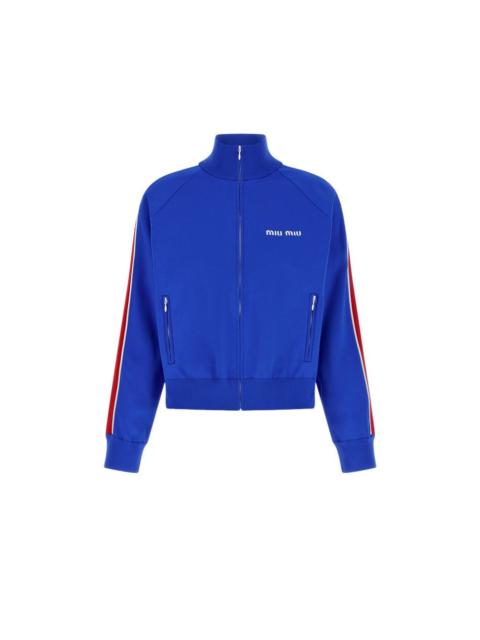 Miu Miu MIU MIU Blue Sweatshirt New And Authentic (Women's size:IT 4