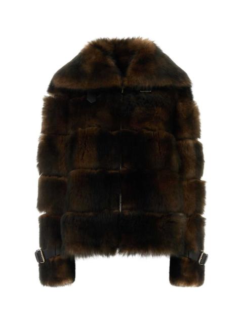 FENDI Fendi Women Brown Fur