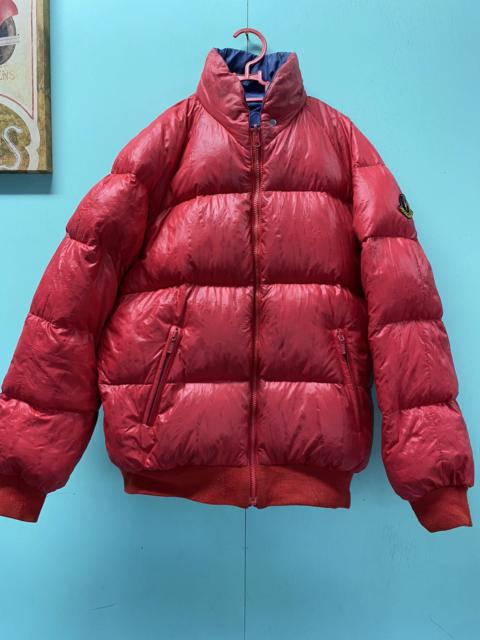 Vintage Moncler Ski Wear Red Puffer Reversible Jacket