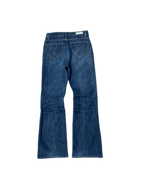 Other Designers Japanese Brand - Vintage B Three Boot Cut Flare Denim Jeans