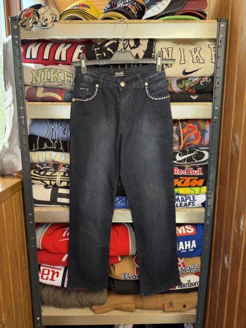 Dolce & Gabbana Crazy Vintage Dolce & Gabbana Jeans Metal Logo with tags