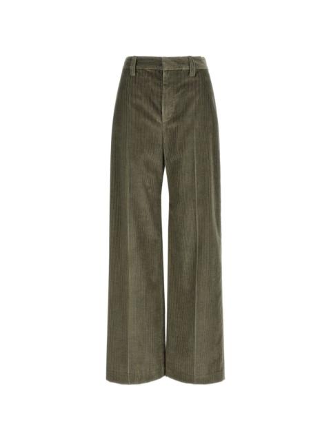 Brunello Cucinelli Brunello Cucinelli Women Velvet Wide-Leg Trousers
