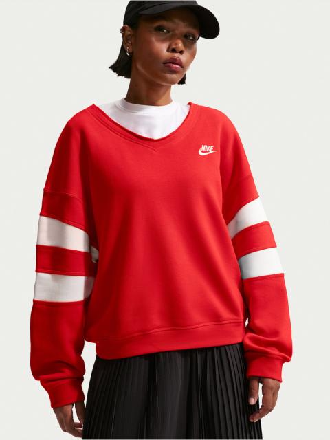 Nike Nike Sportswear Club Fleece Women's Oversized V-Neck Sweatshirt