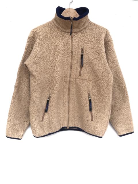 Other Designers L.L. Bean - LL BEAN FLEECE SHERPA JACKET FULL ZIPPED