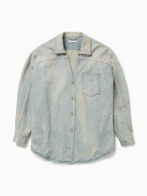 1989 STUDIO - 1989 STUDIO Light blue denim overshirt