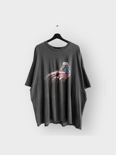 Other Designers RARE! 1990s Harley Davidson USA Eagle Distressed Tee