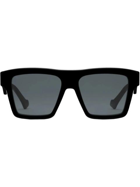 GUCCI Gucci Square Frame Sunglasses Black/Black (663749 J0740 1012)