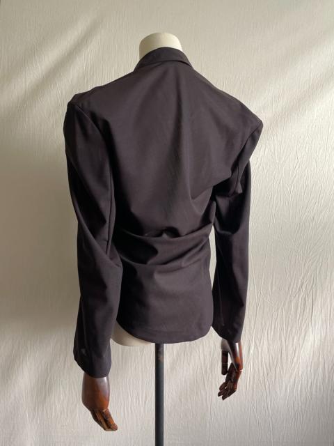 Yohji Yamamoto Yohji Yamamoto 01SS Deconstructed  Wool Jacket