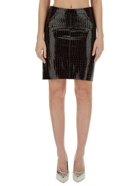 TOM FORD Tom Ford Women Leather Skirt