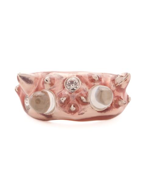 Collina Strada SOFT PINK DEMI ALIEN RING