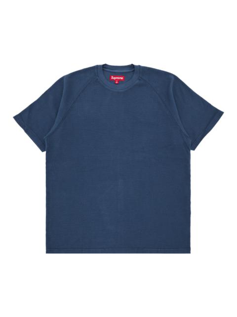 Supreme Supreme Stencil Thermal Short-Sleeve Top 'Dark Slate'