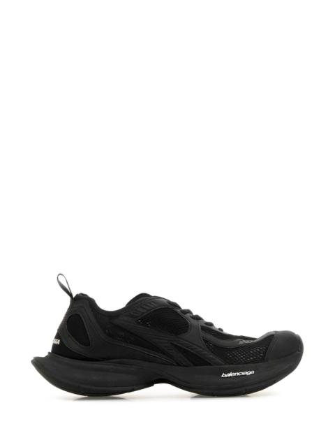 BALENCIAGA Balenciaga Men Black Mesh And Rubber Circuit Sneakers