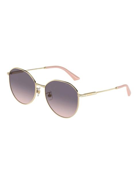 JIMMY CHOO Jimmy Choo Pink Gradient Violet Oval Ladies Sunglasses JC4007BD 300636 58