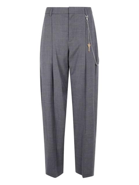 Alexander Wang Mid-Rise Trouser With Chain