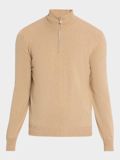 Brunello Cucinelli Men's Cashmere Turtleneck Sweater