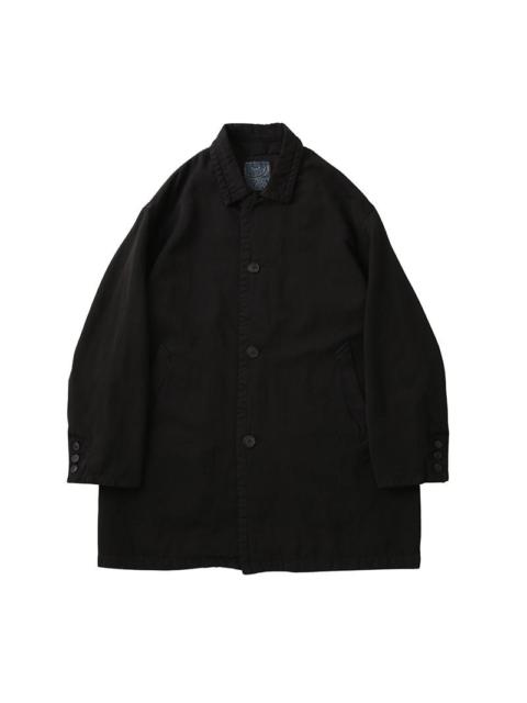 visvim MIES COAT BLACK
