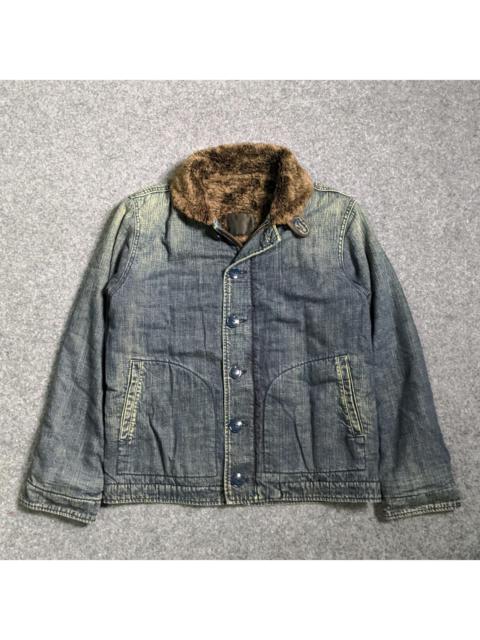 Men's Blue and Navy Jacket
