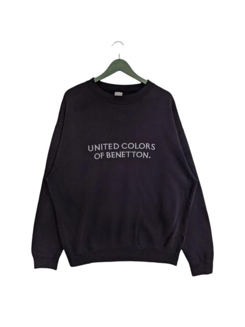 Other Designers Vintage - Vintage United Colors Of Benetton Embroidery Sweatshirt