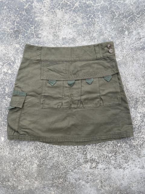ISSEY MIYAKE SunaoKuwahara Issey Miyake MultiPocket Utilities mini skirt