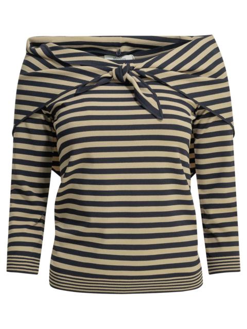 Max Mara Max Mara Scarf Neck Sweater Grey Women