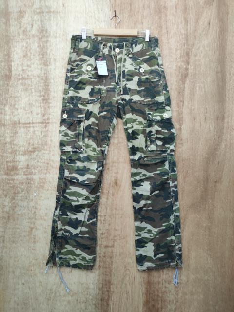 Other Designers Military - over whelm camo military multipocket cargo pants #46-002