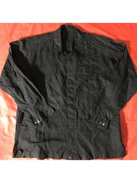 Issey Miyake Linen Black Shirt