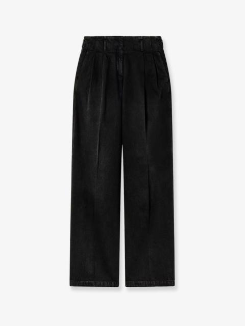 Golden Goose Golden Goose Deluxe Brand Flavia Stone-Washed Cotton Trousers