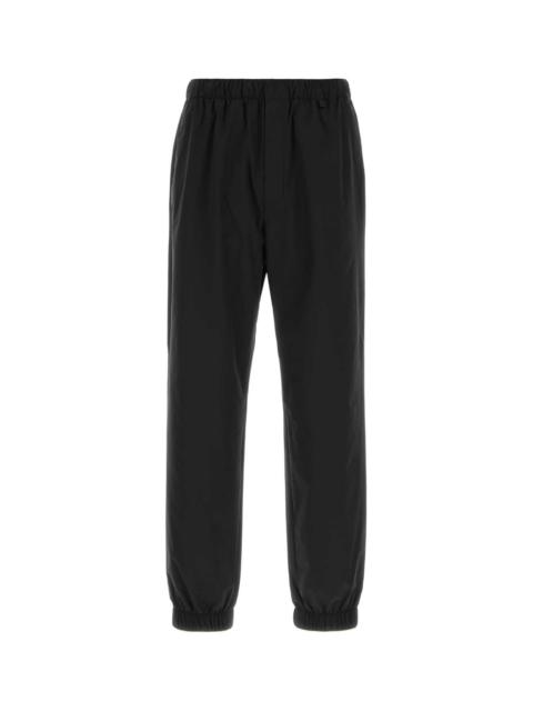 Moncler Moncler Men Black Canvas Joggers