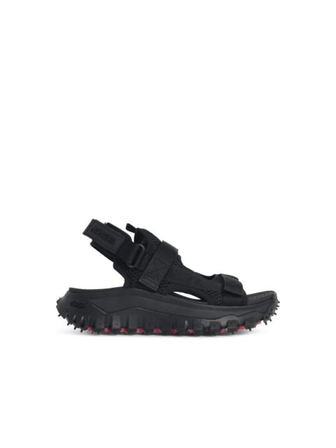 Moncler Moncler Trailgrip Vela' Black Polyamide Sandals Women