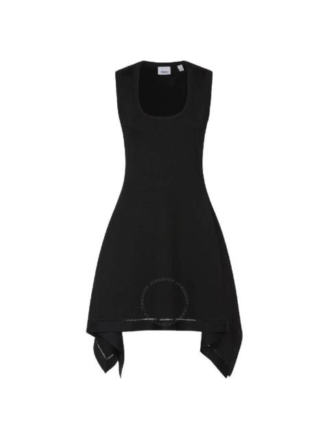 Burberry Sleeveless Draped Hem Dress