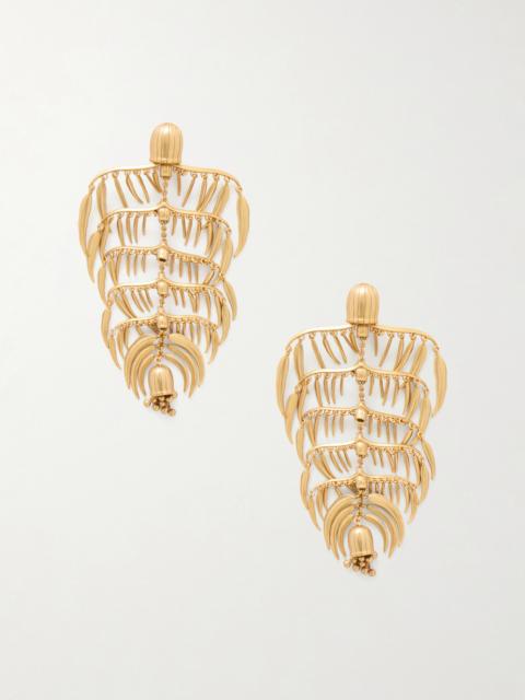 Zimmermann Mira Chandelier Gold-tone Earrings