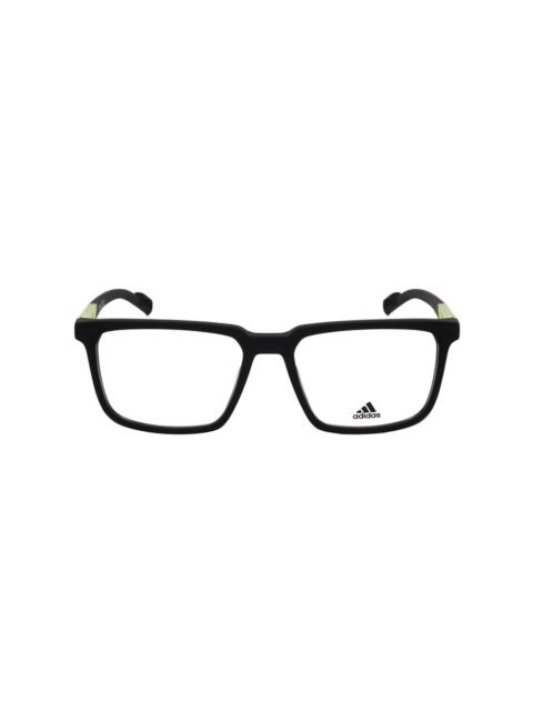 adidas Adidas Men's Black Geometric Eyeglass Frames SP5039