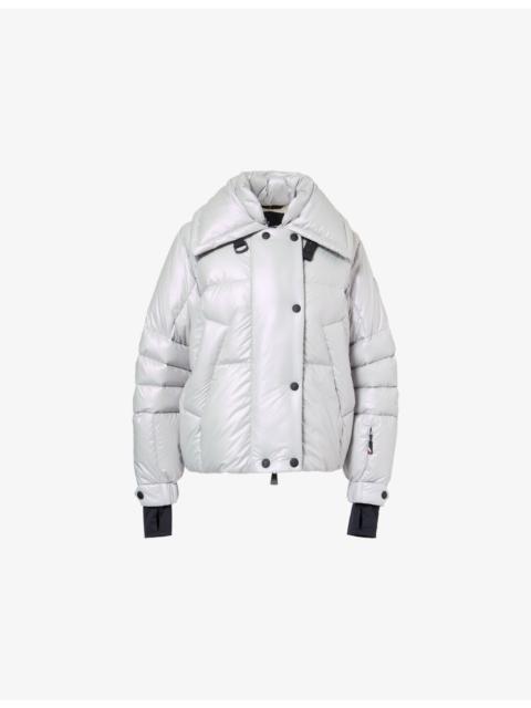 Moncler Jeita Padded Shell-Down Bomber Jacket