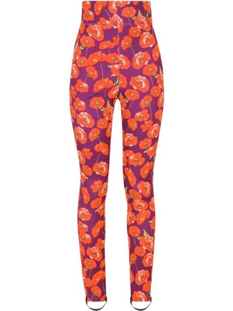 Dolce & Gabbana floral-print leggings