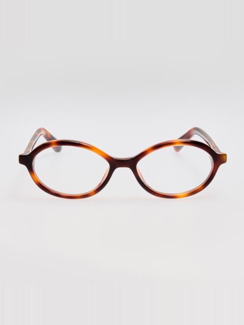 LINDA FARROW Pablo Optical in Dark Tortoiseshell