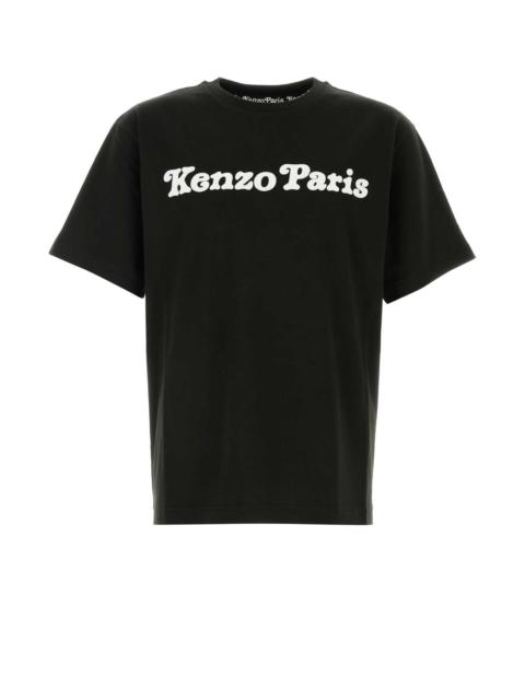 Kenzo Men Black Cotton T-Shirt
