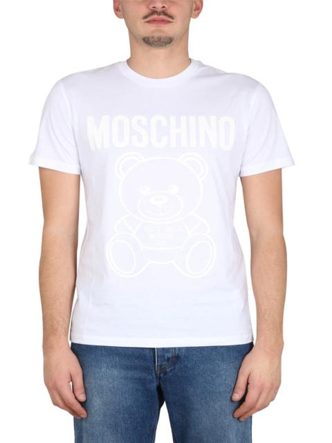 Moschino Moschino Men Moschino Teddy Bear Organic Jersey T-Shirt
