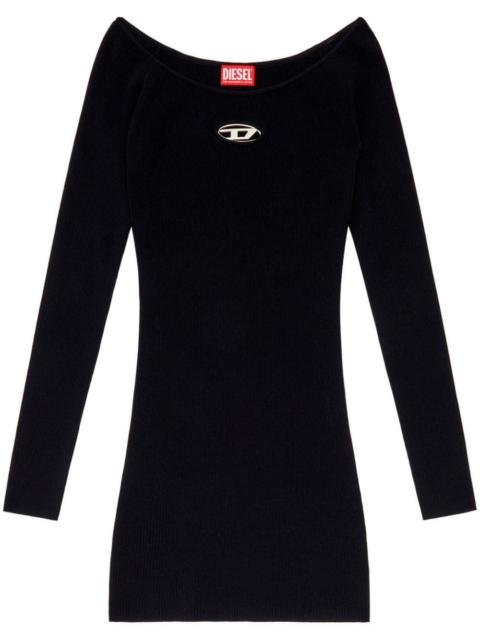 Diesel Diesel Women `M-Vera` Off-The-Shoulder Dress In Ribbed Knit