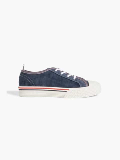 Thom Browne Collegiate corduroy sneakers