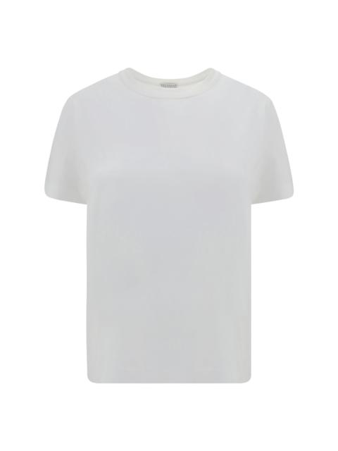 Brunello Cucinelli Brunello Cucinelli Monochrome T-shirt White