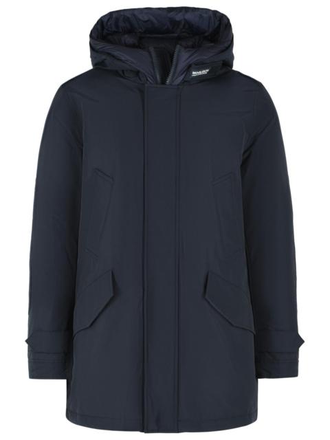 Other Designers Woolrich John Rich & Bros POLAR High Collar Blue Parka