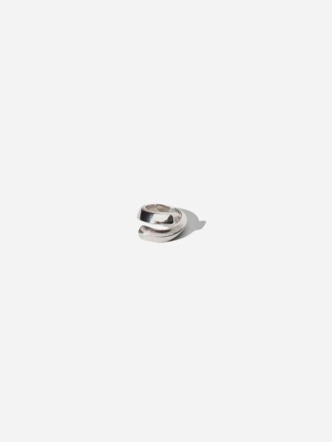 Madewell Maslo Jewelry Wrap Ring Sterling Silver