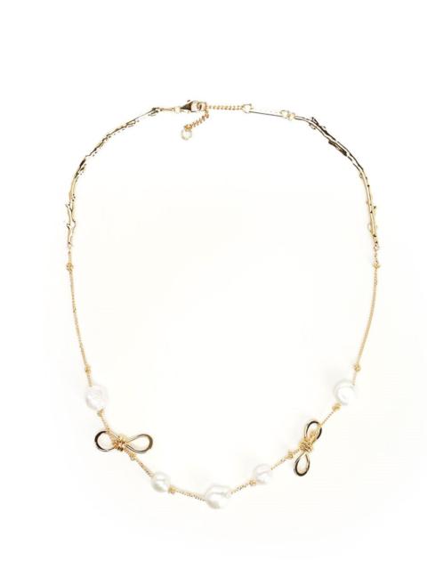 Marni Marni Women Necklace With Knots And Pearls