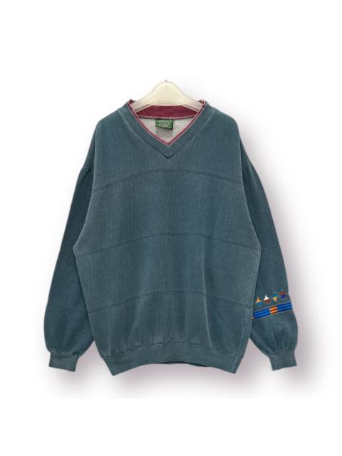 Other Designers 🔥 Vintage 90's IZOD Distressed Sweatshirt - M