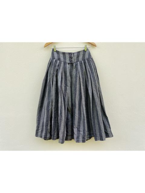 ISSEY MIYAKE Archive 80s Issey Miyake Stripe Skirt Japan